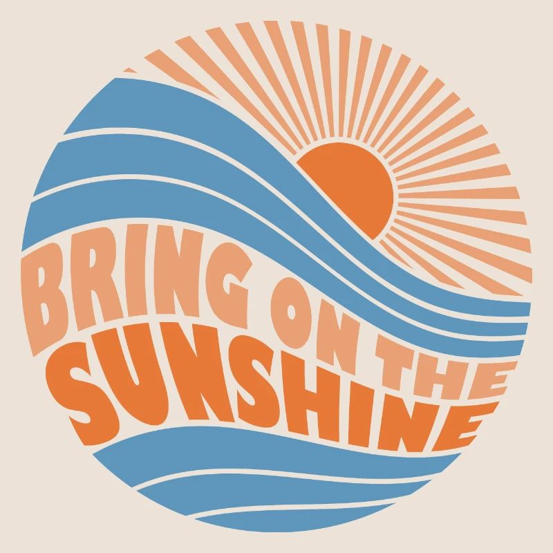 Apportez la conception de devis d’été Sunshine