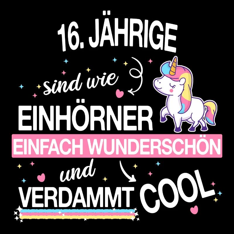 16 Geburtstag Geburtstagskind Spruch Geschenk