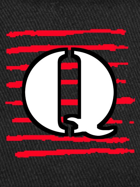 noir blanc rouge rayures q