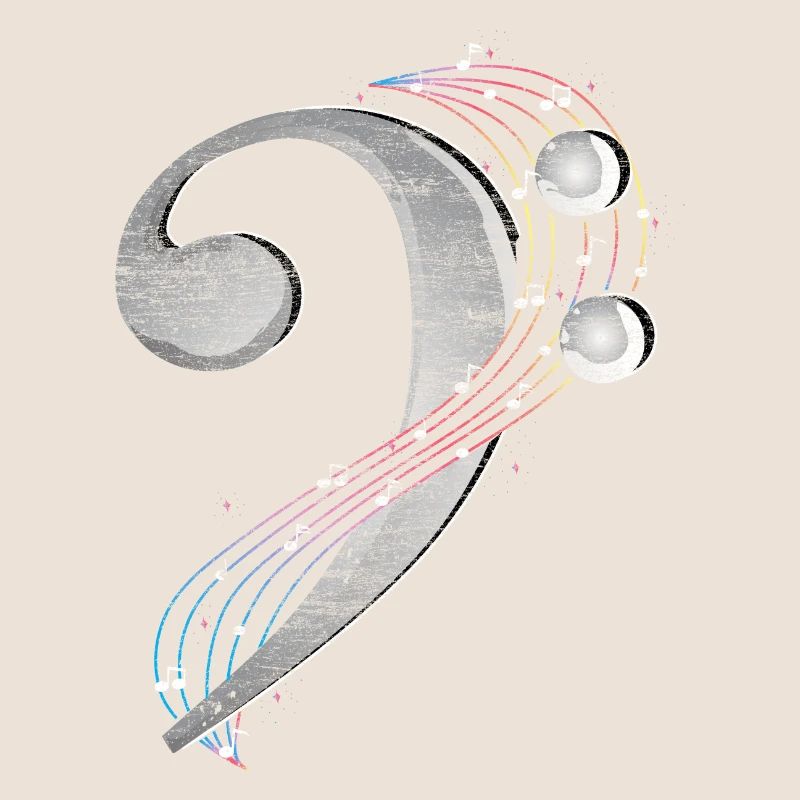 Clé de basse choeur idée cadeau