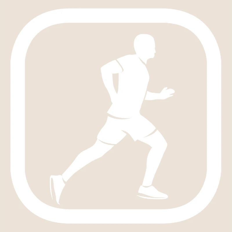 Run Runner Logo Run Runner Icône vectorielle graphique