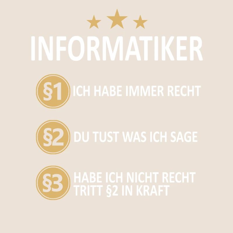 Informatiker Programmierer Informatik Spruch