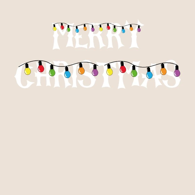 Merry Christmas String lights gift
