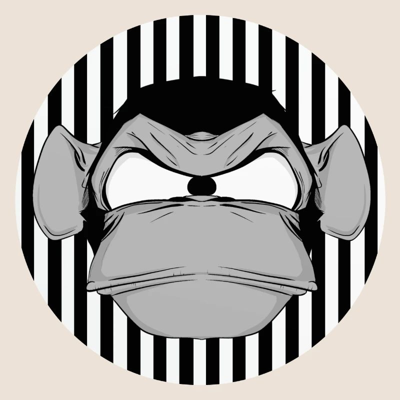 Chimpanzee Monkey Funny Comic Comicstyle Gaming