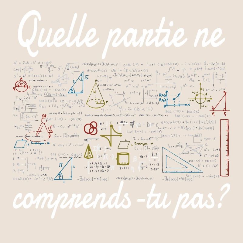 Prof de maths idée cadeau enseignant mathématique