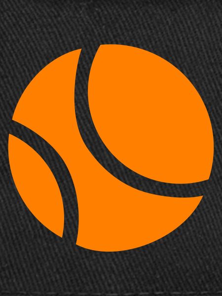 Abstract Orange Basketball