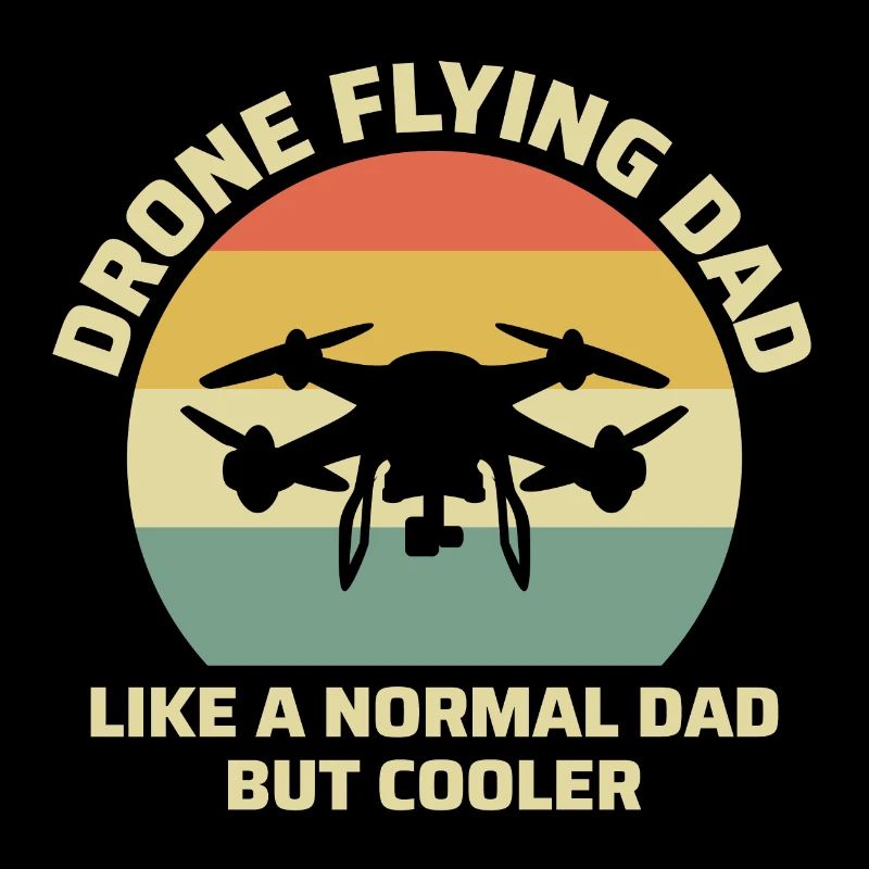 FPV Drone Racing Quadcopters RC Pilote Papa Père
