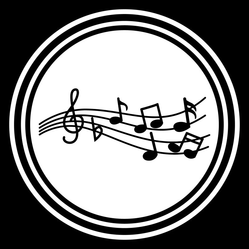 Musical notes sign