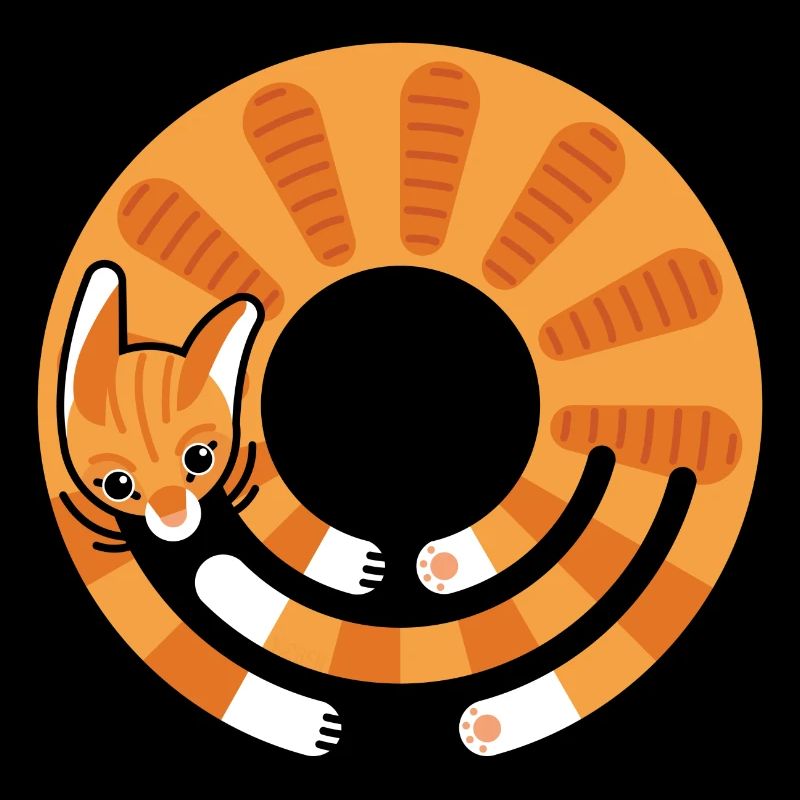 Chat orange