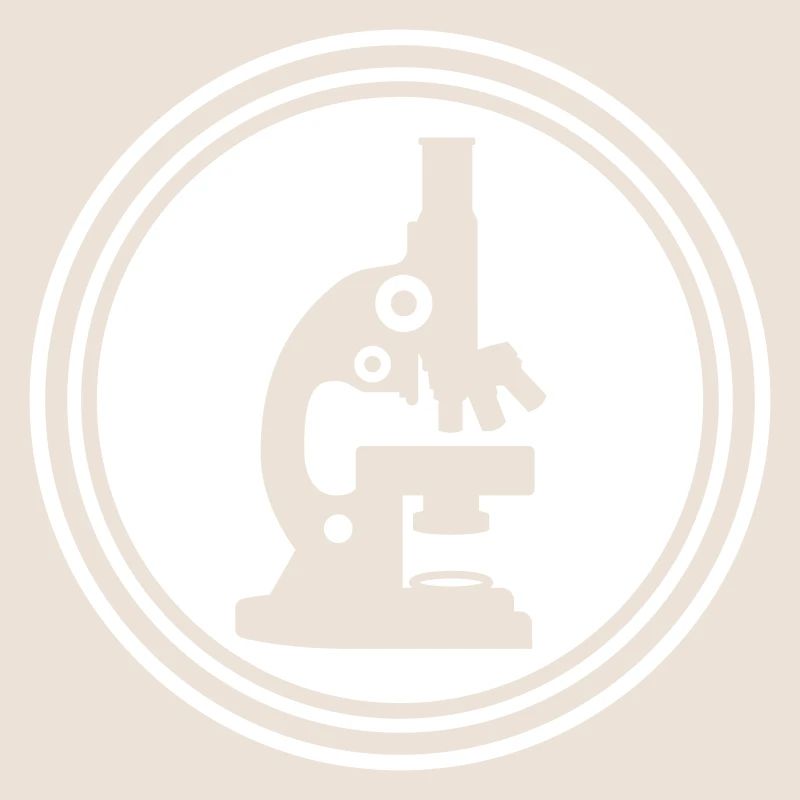 Icône d’icône de microscope