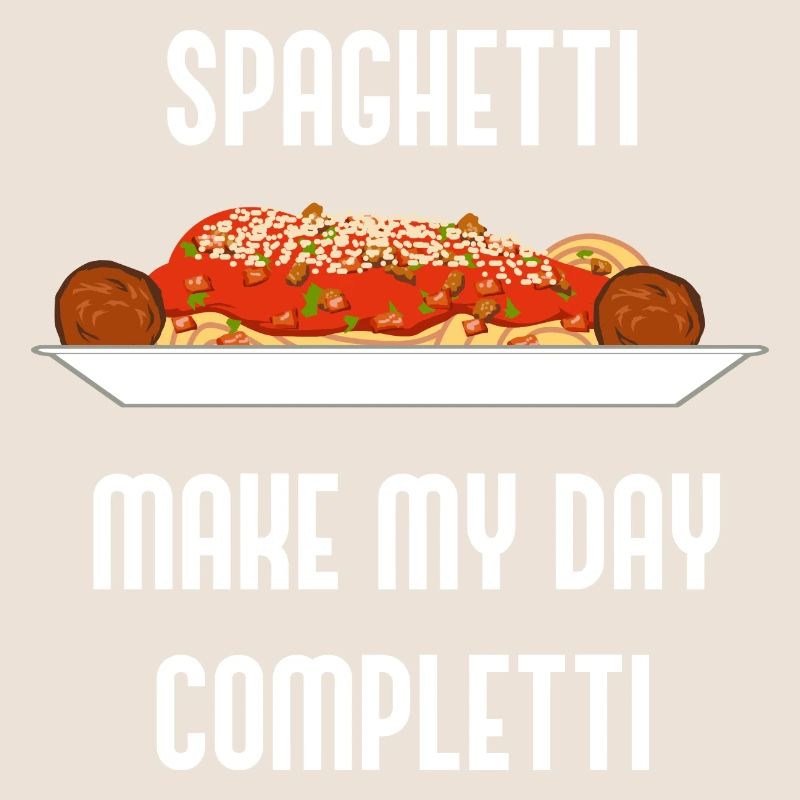 Pasta Lover Ironisches Zitat Spaghetti Completti