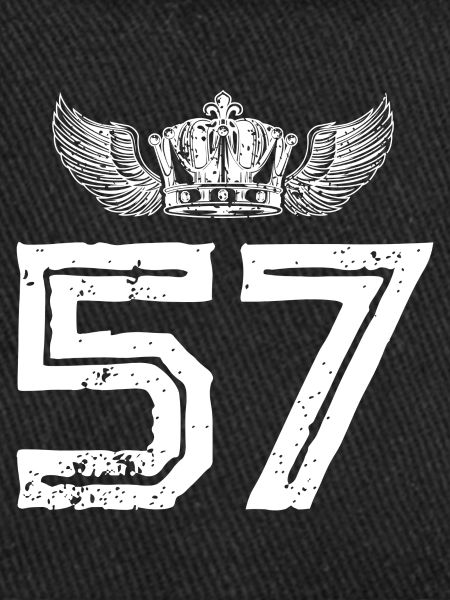 57 Couronne de numéro
