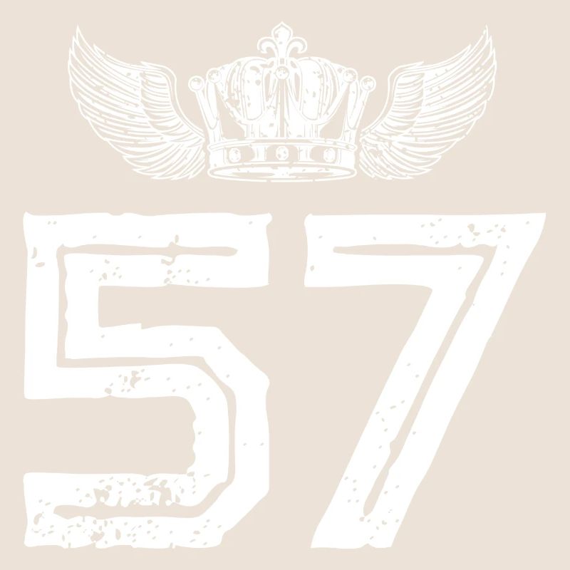 57 Couronne de numéro