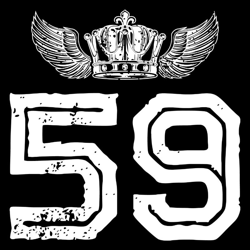 59 Number crown