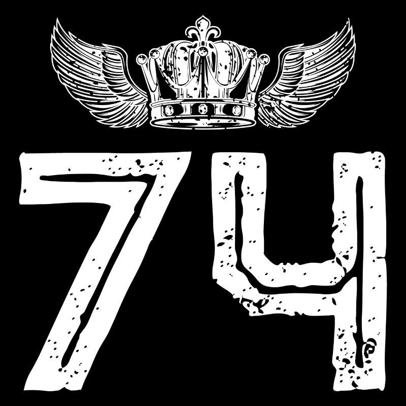 74 Zahl Krone