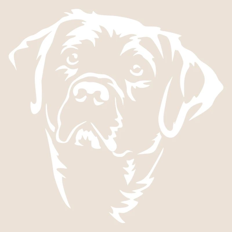 Labrador Head "Black Edition"