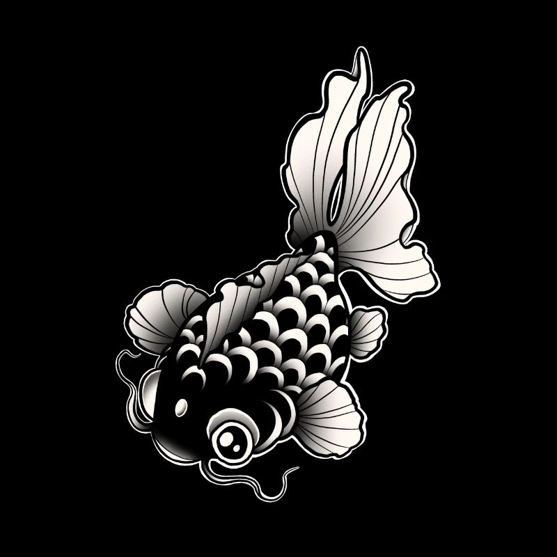 Fish style tattoo / tattoo art