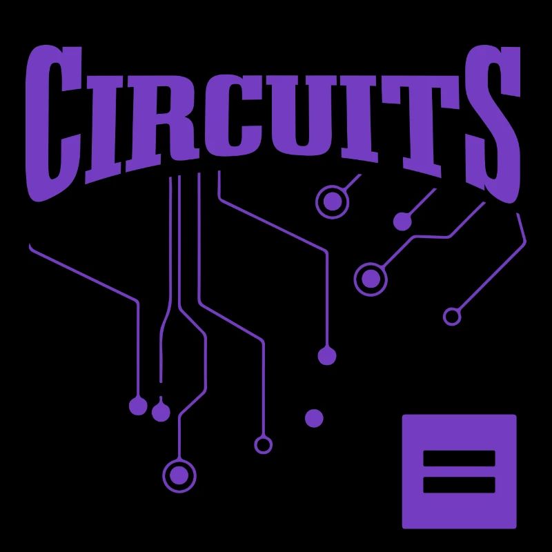 Distracted by Circuits Ironic Saying Electrician