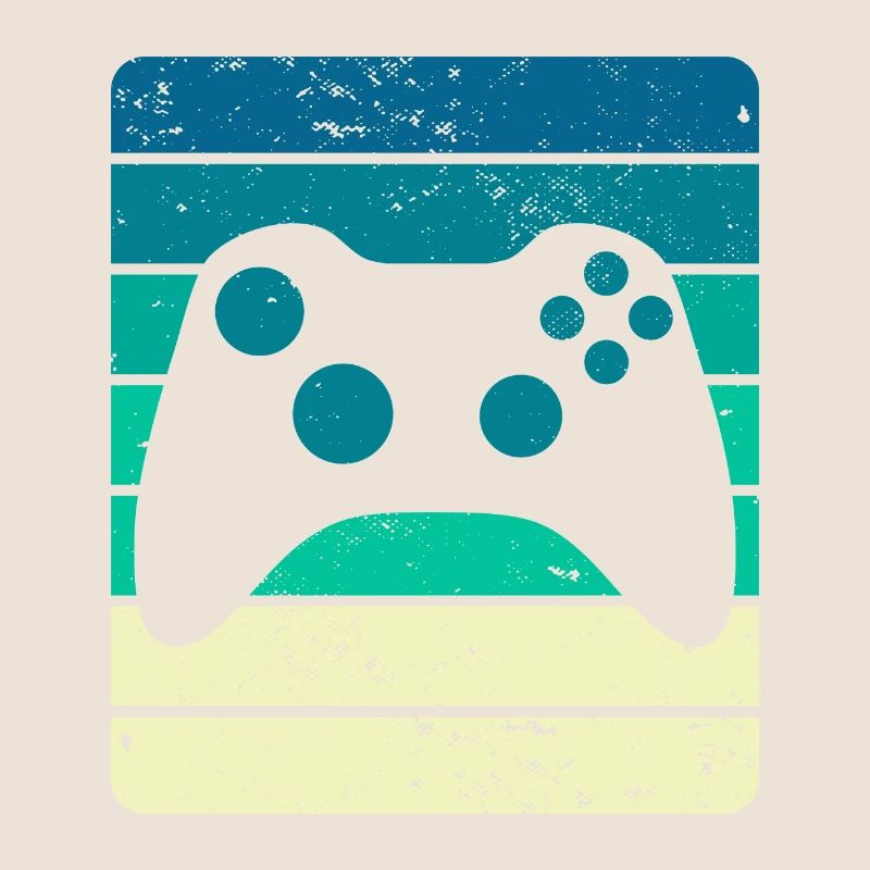 Vintage Sunset Gaming-Controller