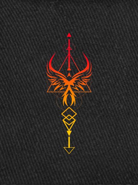 Vertical symbol phoenix Valkyrie