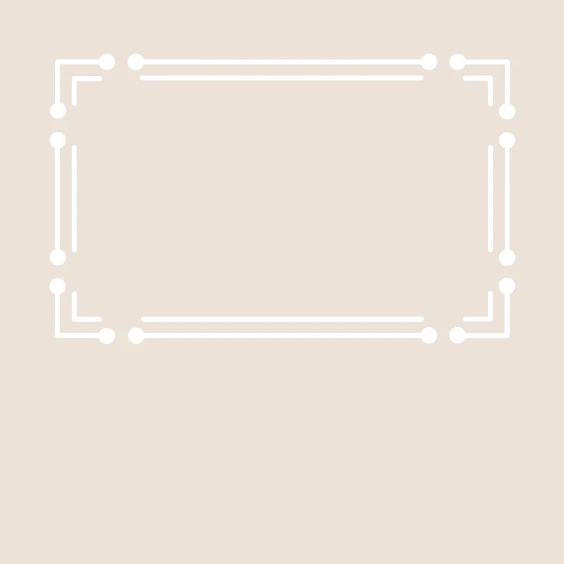 Frame Line Stroke Punke in black