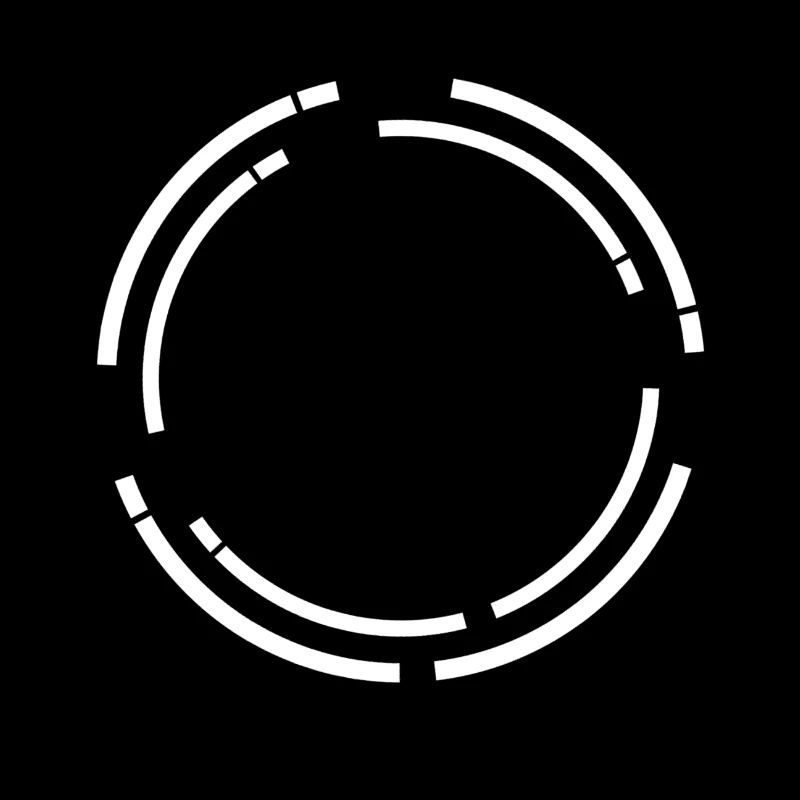 Arrière-plan de la barre de cadre circulaire
