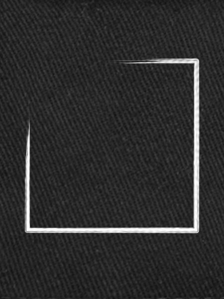 Large Rectangular Frame Weathered
