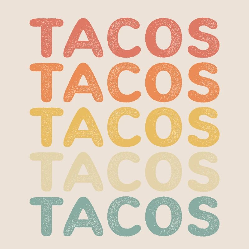 Retro tacos taco