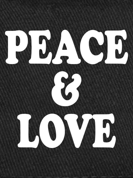 Peace and love