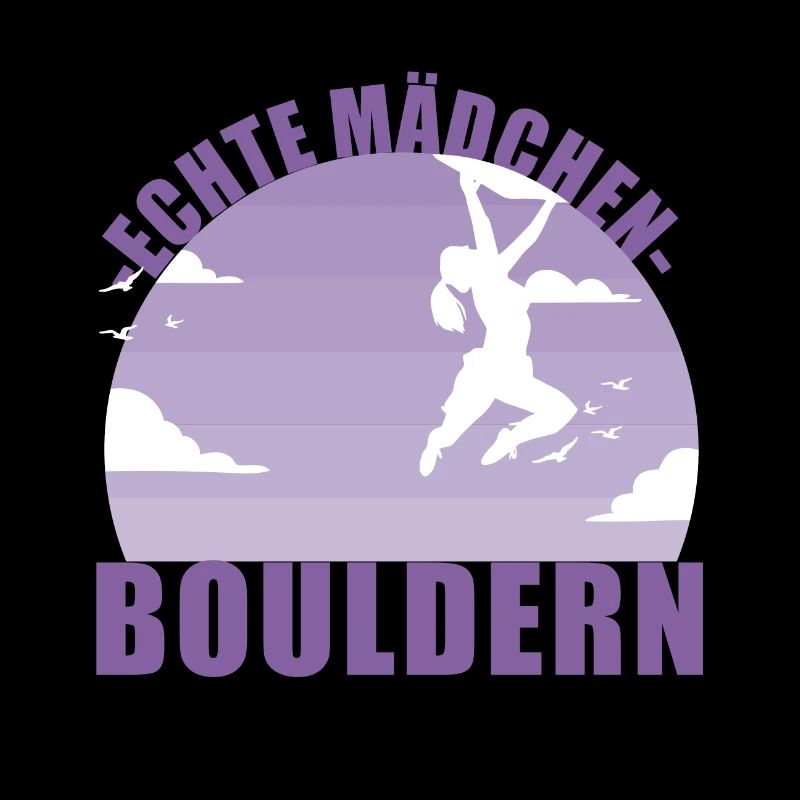 Bouldern Mädchen Hobby Boulderin Berge Geschenk