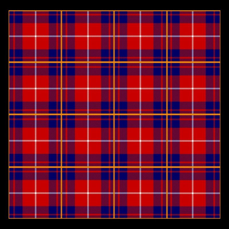 bleu-rouge écossais