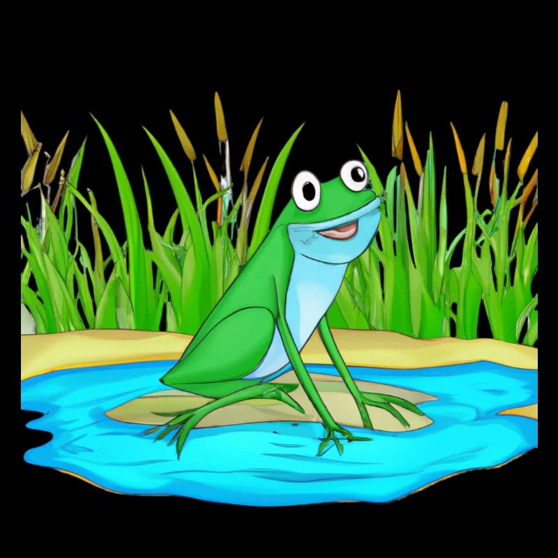 Froschwasserteich