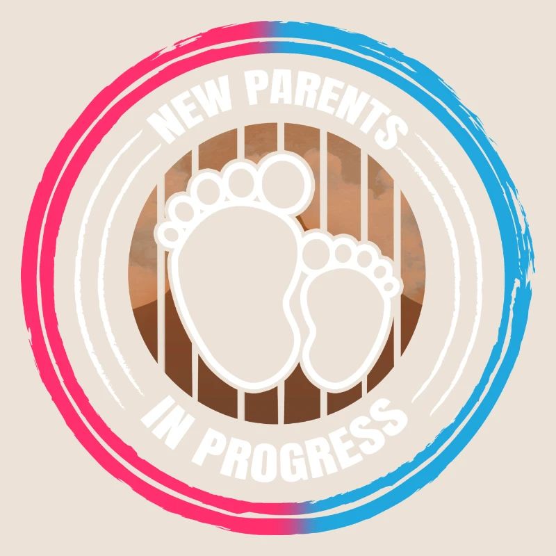 Werdender Papa und werdende Mama Baby Vorhersage