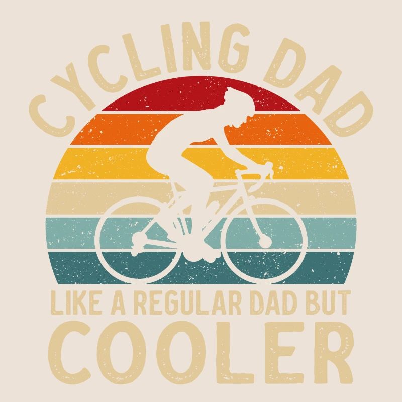 Vélo papa comme un papa normal mais plus cool
