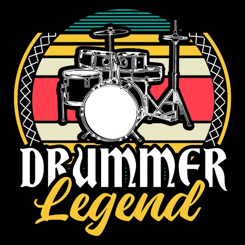 Schlagzeug Drumsticks Trommler Geschenkidee
