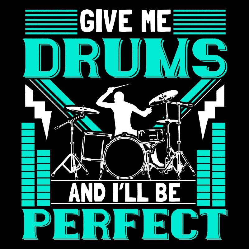Drums Heavy Metal Drum Gift
