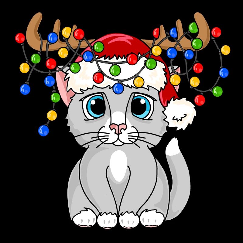 Christmas kitty