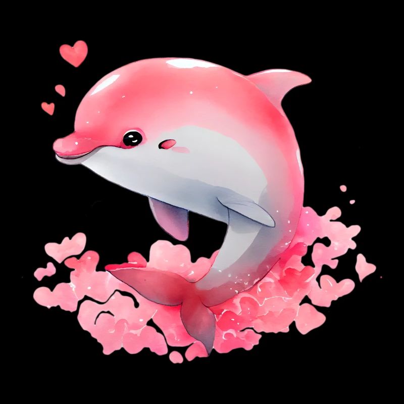 Delfin Valentinstag Geschenk