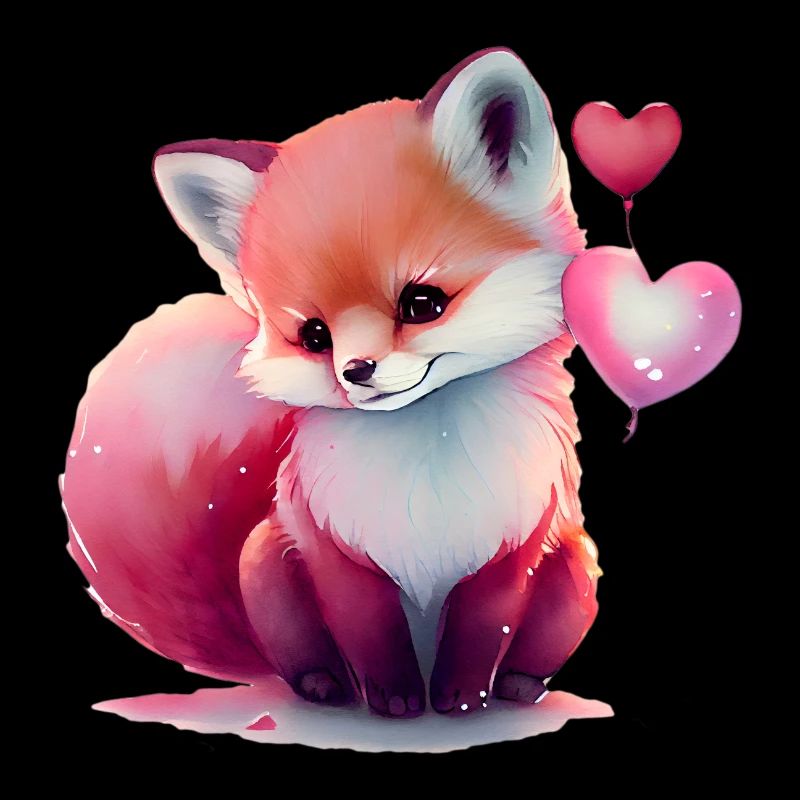 Cadeau de Saint-Valentin Fox