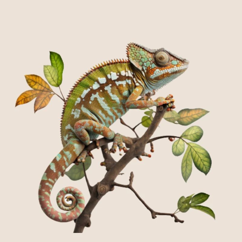 Suivez le caméléon