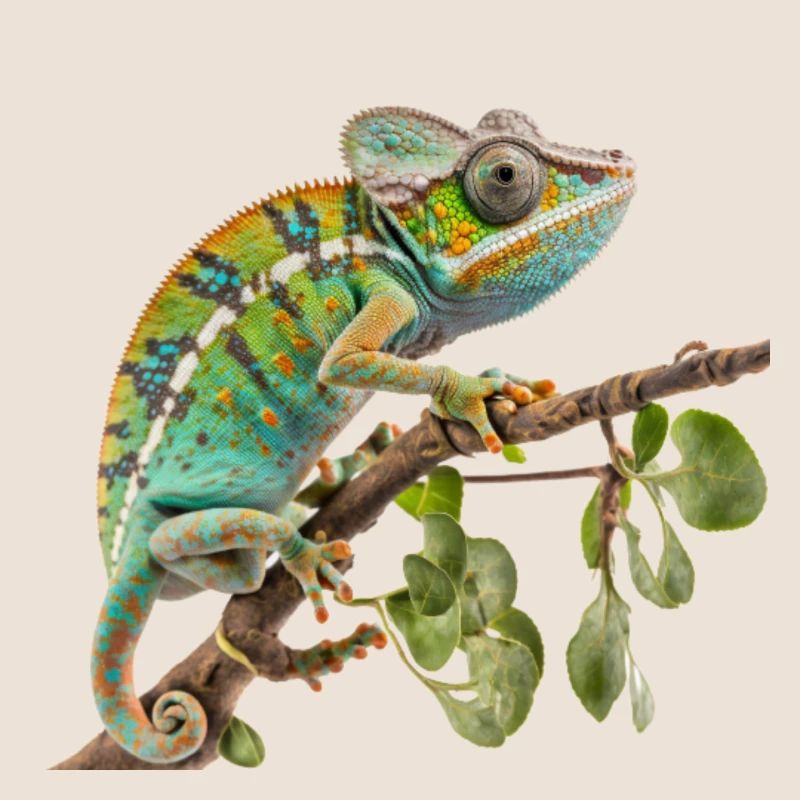 Suivez le caméléon