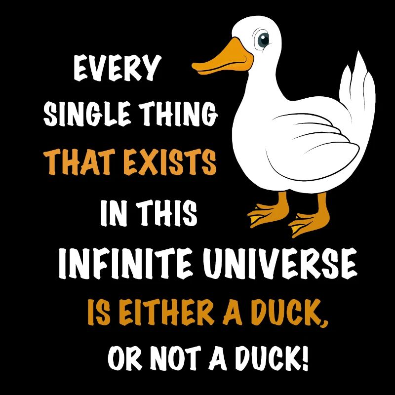 Funny duck saying
