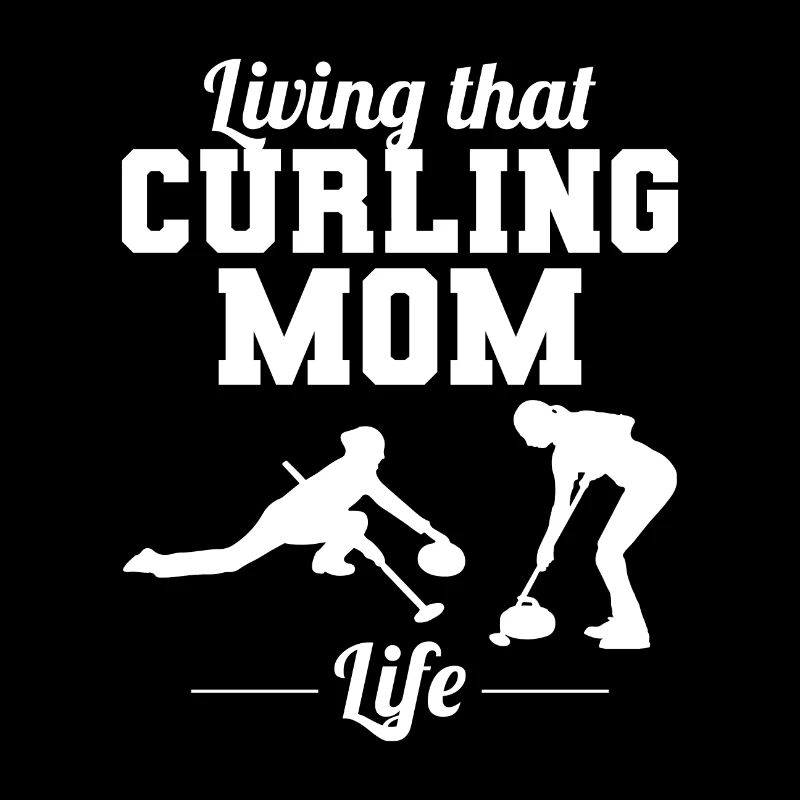 Curling Mama Winter Eissport Curler Muttertag