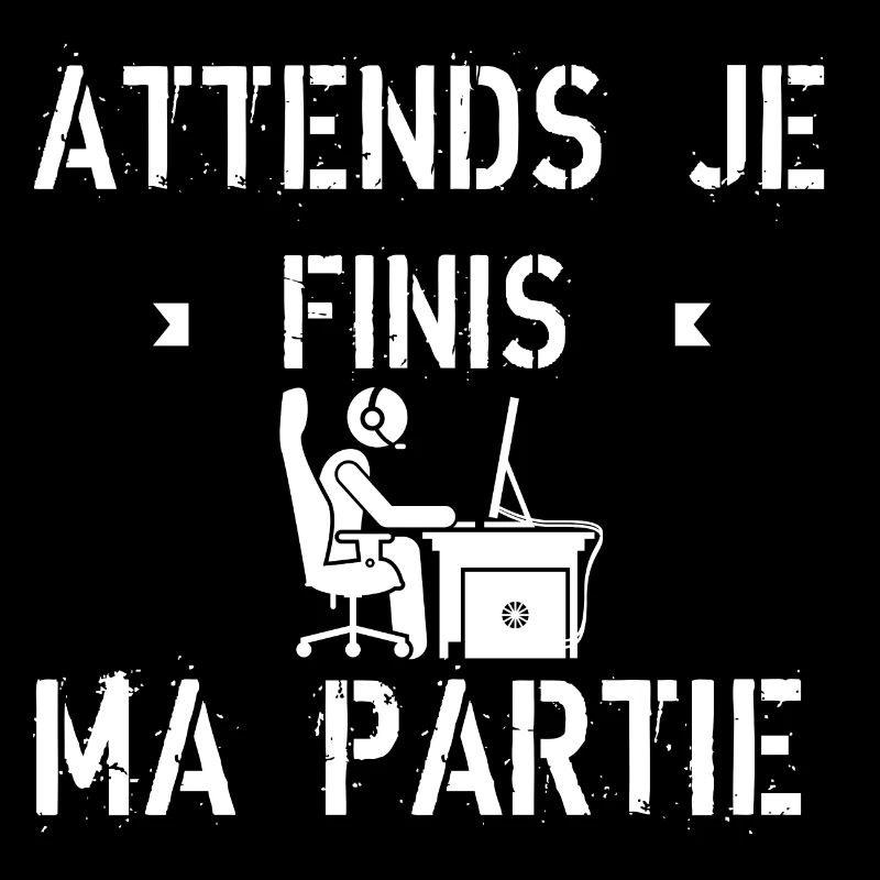 Attend je finis ma partie