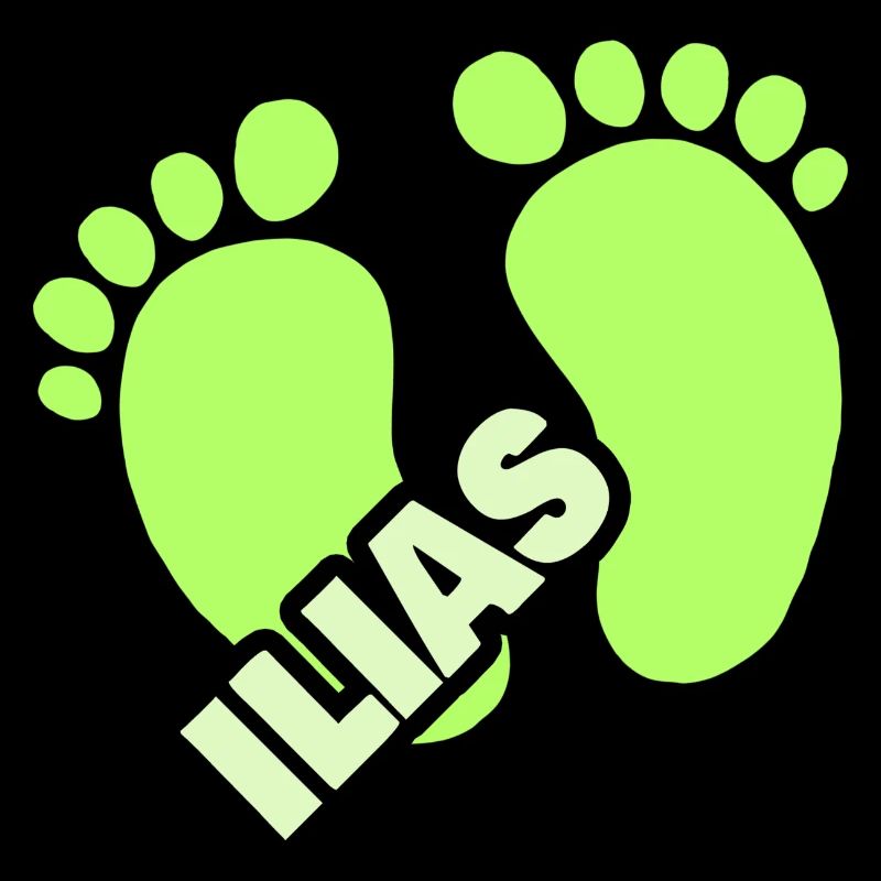 Empreinte bébé naissance Ilias