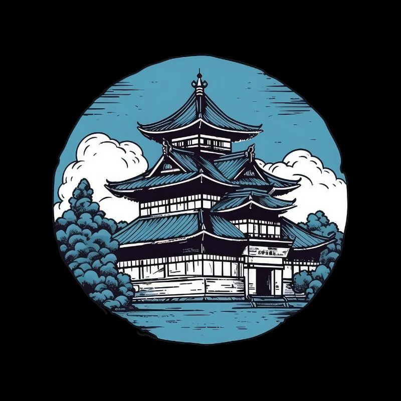 Japanese Castle Vintage