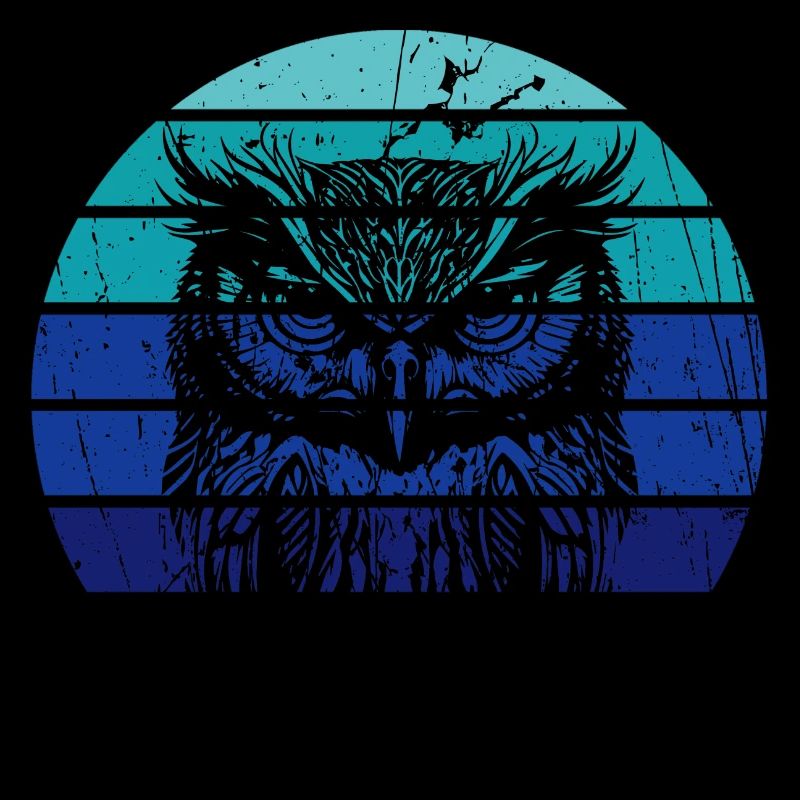 Junge mag Eulen Waldtiere Natur Wildtiere Eule