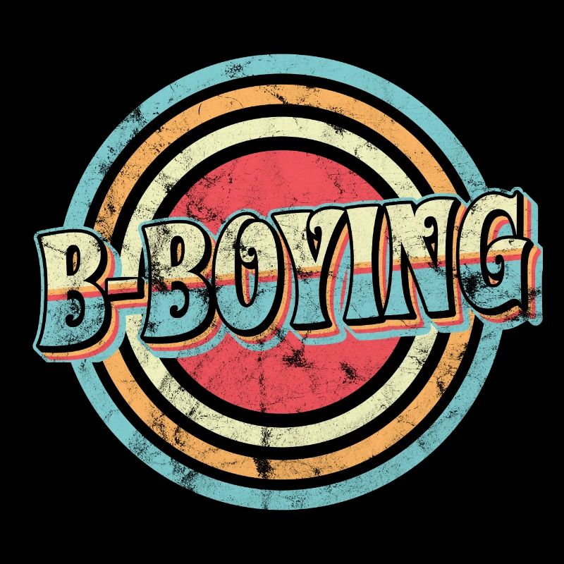 B-Boying Breakdance Retro