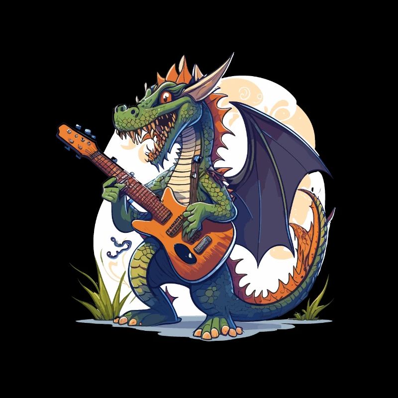 Schaukelnder Drache