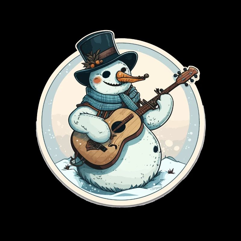 Lustige Schneemann-Marmeladen